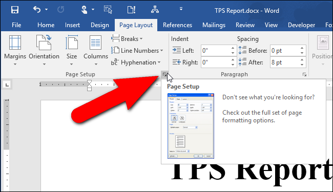 vertically center text in word for mac